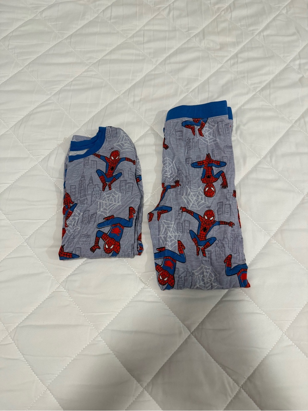 Kids little sleepies Disney spider man pajamas